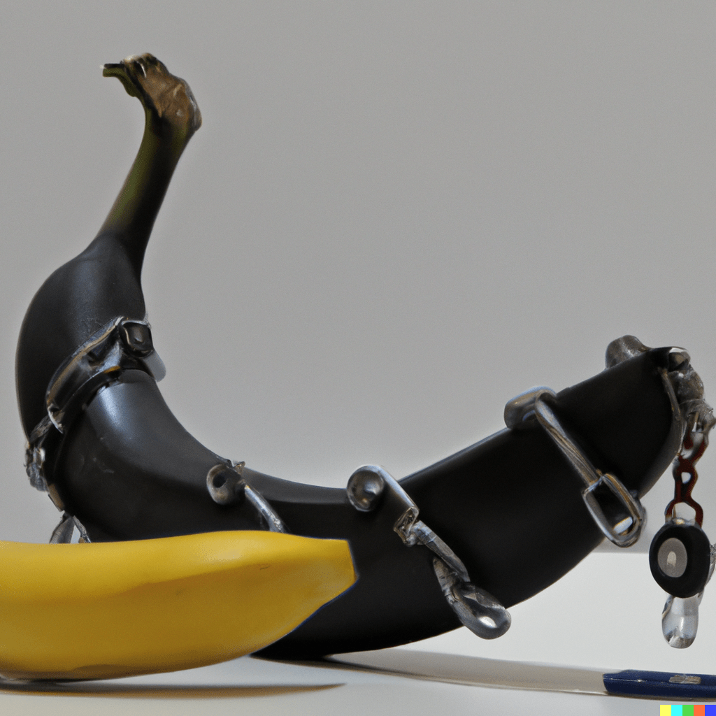 a black banana being arrested