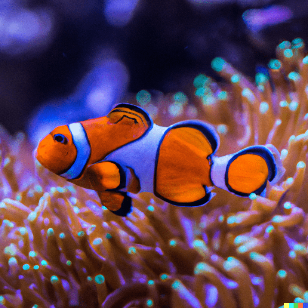 photograph of clownfish