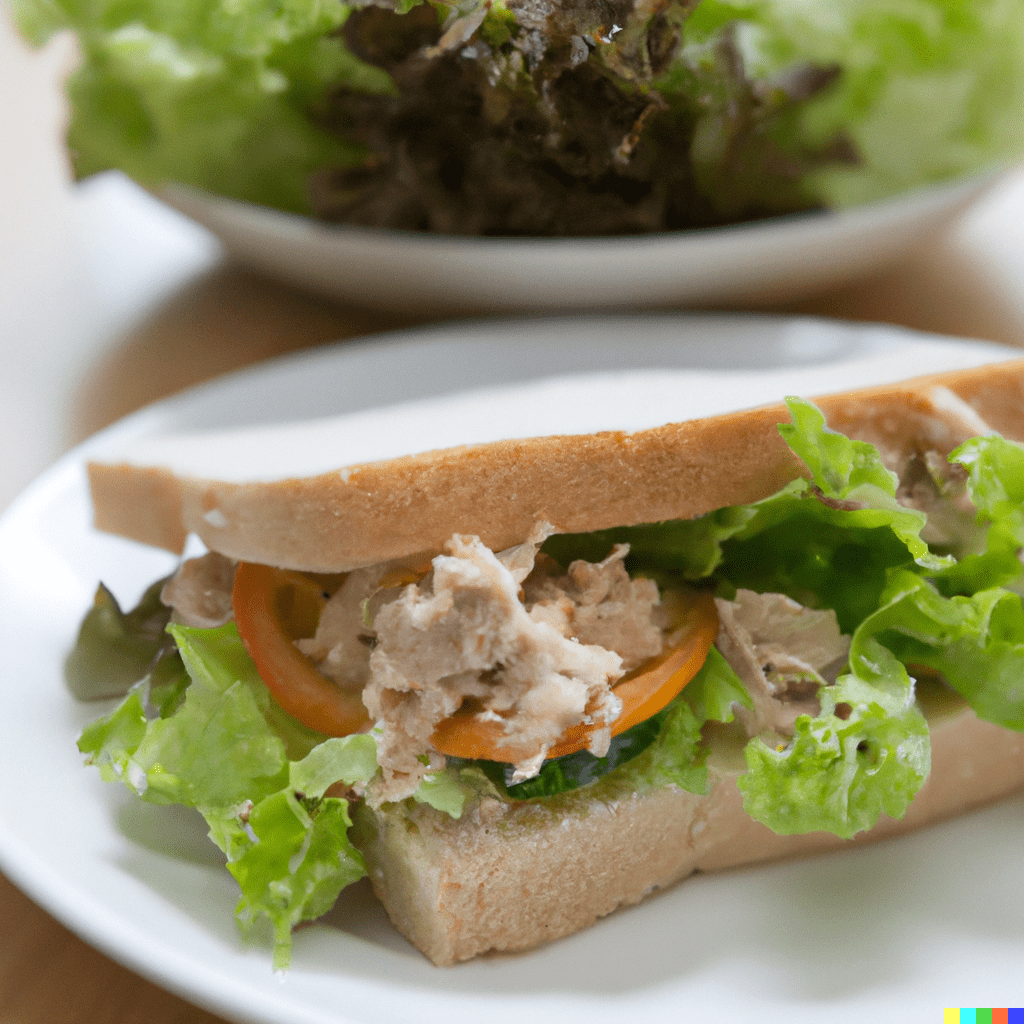 tuna salad sandwich