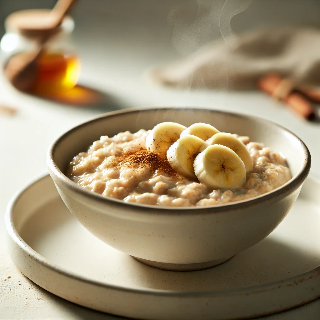 a bowl of oatmeal